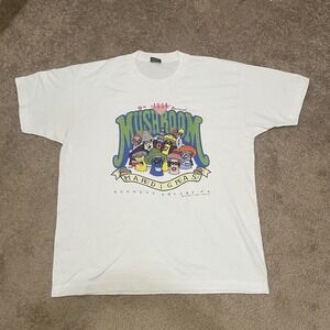 Vintage 90’s‎ Mardi Gras Mushroom Single Stitch T-shirt XL 1994 USA